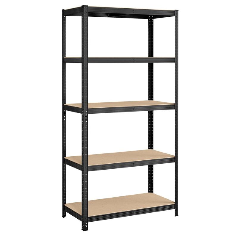 Helloshop26 - Étagère charge lourde métallique 200 x 100 x 50 cm 5 niveaux charge totale 875 kg (175 kg/niveau) étagère de rangement 12_0005588 -_0