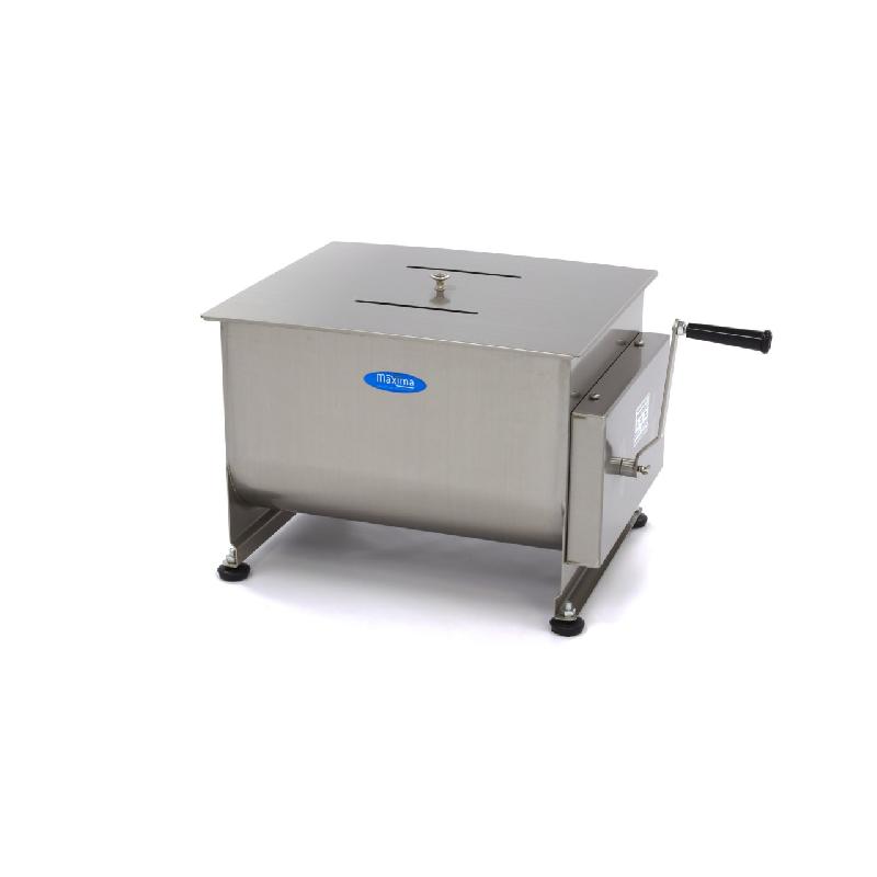 Mélangeur de viande 40 L 35 kg viande axe double manuel Maxima 09368001_0