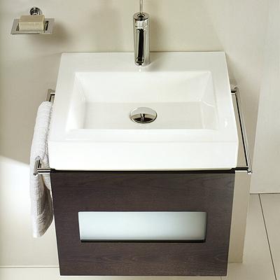 Meuble suspendu et lavabo sonia : atic 500_0