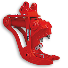 Mini cisaille/concasseur Alligator BAV1 - BAV Crushers - Pour pelles de 1,5 à 3 tonnes - Dents carbure de tungstène_0