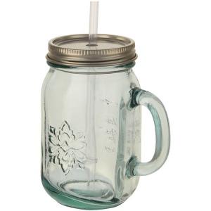 Mug juggo en verre recyclé avec paille référence: ix356585_0