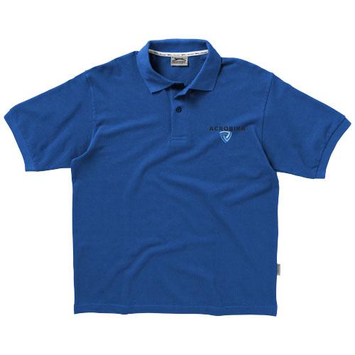 Polo manches courtes pour homme Forehand 33S01476 - 100% coton peigné - 200-220 g/m²_0