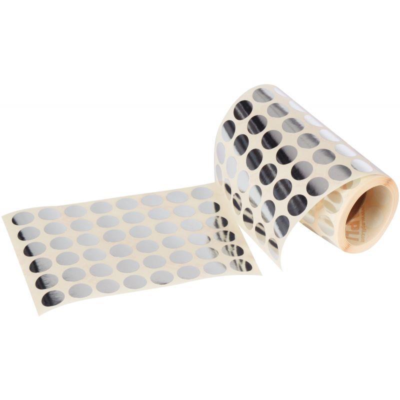 Lot De 120 Pastilles Adhésives Velcro (60 Paires) Rondes 2 Cm - Nylon Fort, Pour Bricolage, Classe