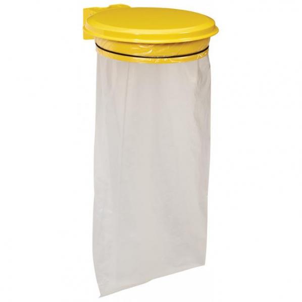 Support à sac poubelle - Collecmur ESSENTIEL 110 litres - Fixation murale ou sur poteau - ROSSIGNOL_0
