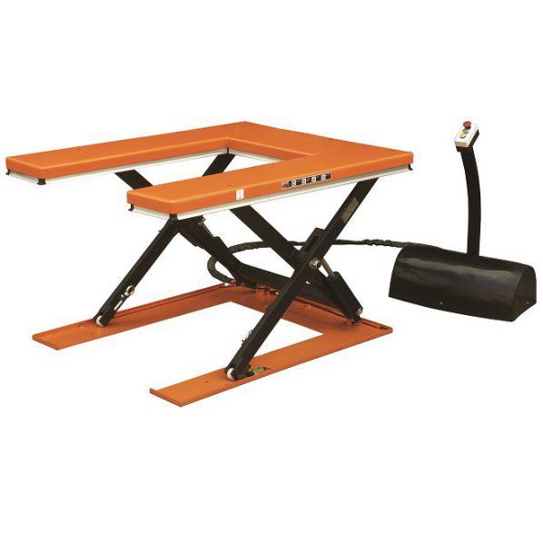 Table élévatrice électrique - plateau en U - charge 1500 kg - marque Rolléco_0