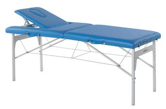 Table de massage pliante en aluminium - modèle standard C-3409M61 - 70x182 cm - réglable en hauteur 68-84 cm_0