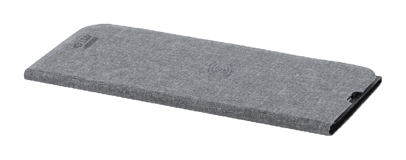 Tapis de souris induction - polyester RPET - chargeur sans fil intégré 10W - support téléphone portable_0