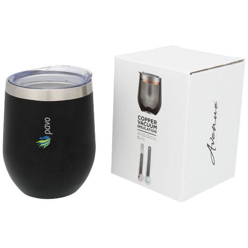 Tasse isotherme Corzo 350ml - Isolation vide et cuivre - Maintient boissons chaudes 6h / froides 24h_0