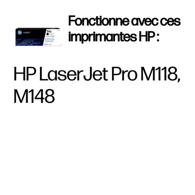 Toner noir LaserJet HP 94X authentique grande capacité_0