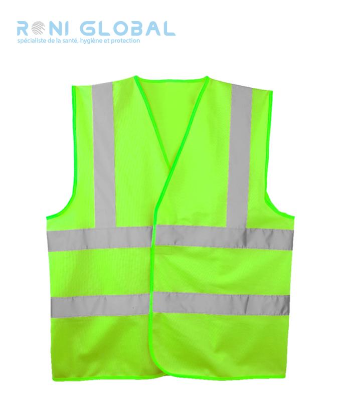 Gilet de sécurité haute visibilité en polyester - 4 bandes rétroréfléchissantes - Class 2 - YARD COVERGUARD_0