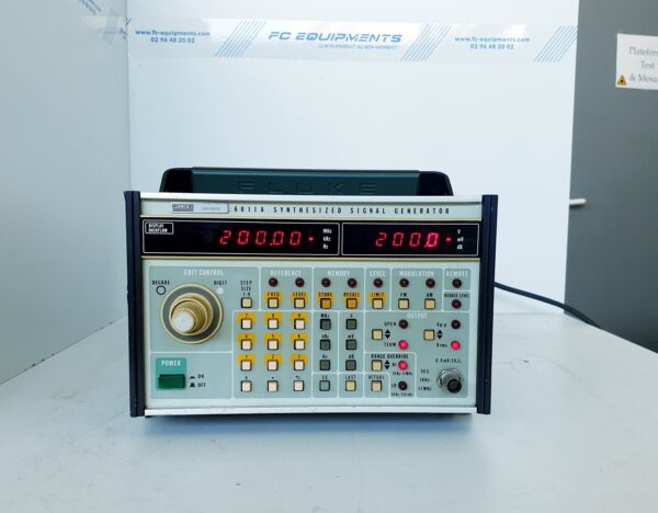 6011A - Générateur de signaux synthétisés Fluke - 10Hz à 11MHz - Résolution 0.1Hz_0