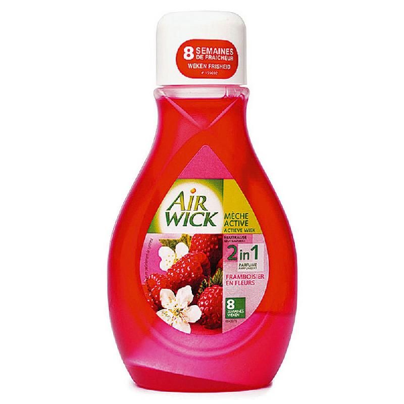 AIR WICK DÉSODORISANT À MÈCHE AIR WICK - FRAÎCHEUR FRAMBOISE - 375 ML (PRIX À L'UNITÉ)