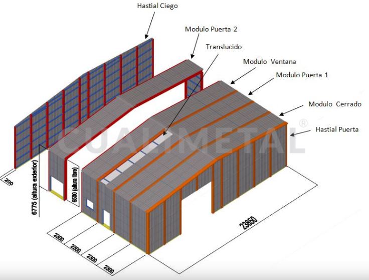 Bâtiment démontable
