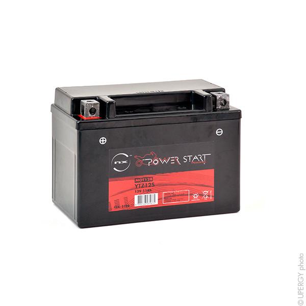 Batterie moto YTZ12S / NTZ12S 12V 11Ah - AGM préactivée sans entretien - NX Power Start_0