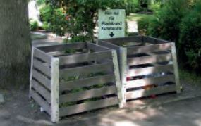 Composteur robuste et durable pour les cimetières et les parcs_0
