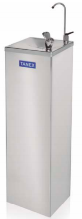 Fontaine à eau en inox sur pied - Réfrigérée - Modèles T6ALV et T7ALV avec col de cygne_0