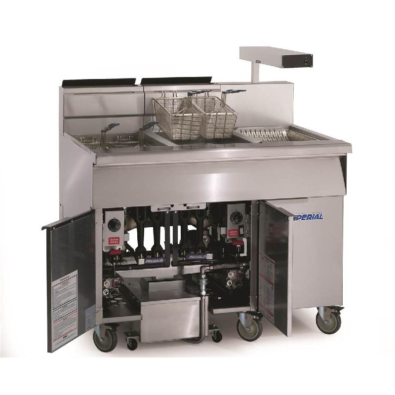 Friteuse gaz 2 x 27 litres 100kg/h - série ifssp-50_0