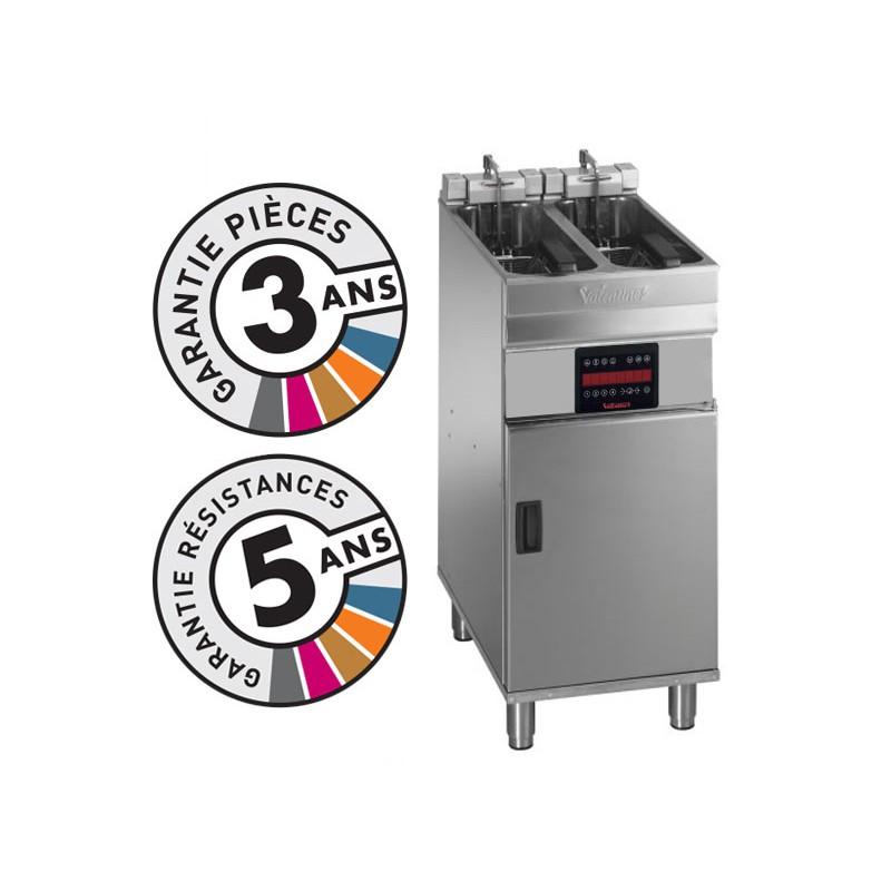 Friteuse professionnelle électrique sur coffre 2x 8 litres VALENTINE - EVOC2200_0