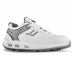 Jallatte - Chaussures de sécurité basses blanches JALPERFECT SAS ESD S3 CI SRC - Taille 35 - Tige microfibre hydrofuge - Semelle J-ENERGY Infinergy®_0