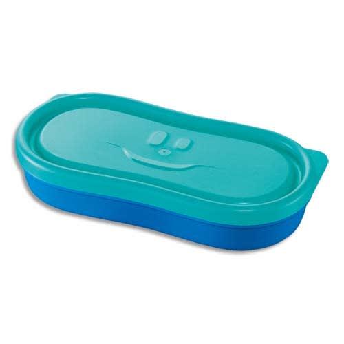 Maped lot de 2 boîtes à snack picnik capacité 150 ml concept enfants bleu, en pp, étanche_0