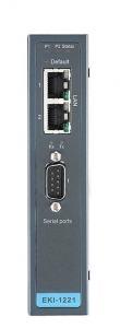 Passerelle Modbus/TCP et RTU et 2 ports ethernet, températures étendues et isolé - Référence: EKI-1221CI-DE_0