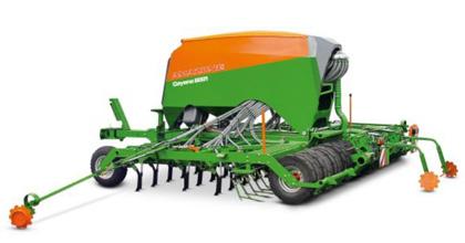 Semoir agricole à dents Cayena - largeur 6m - capacité trémie 3600L ou 4000L à 2 compartiments_0