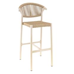 Tabouret de bar fabien sable, France mobilier chr - aluminium 3760326527311_0