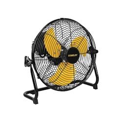 Ventilateur 60W Ø 30 cm 3 vitesses Orientable Débit d'air 2600m³/h STANLEY - noir ST-12F-E_0