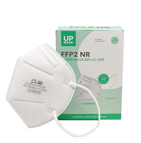 UP MASK Masque FFP2 Haut X100 - 5 couches avec certification européenne CE 0370_0