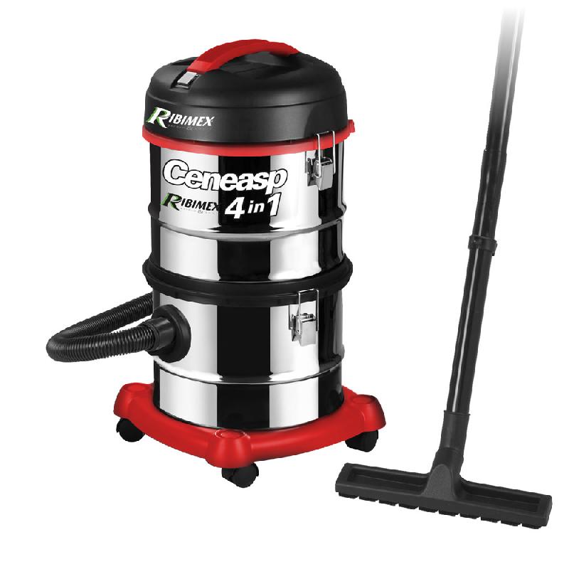 Aspirateur bidon inox 1200 w double bidon 30 litres PRCENASP1_0