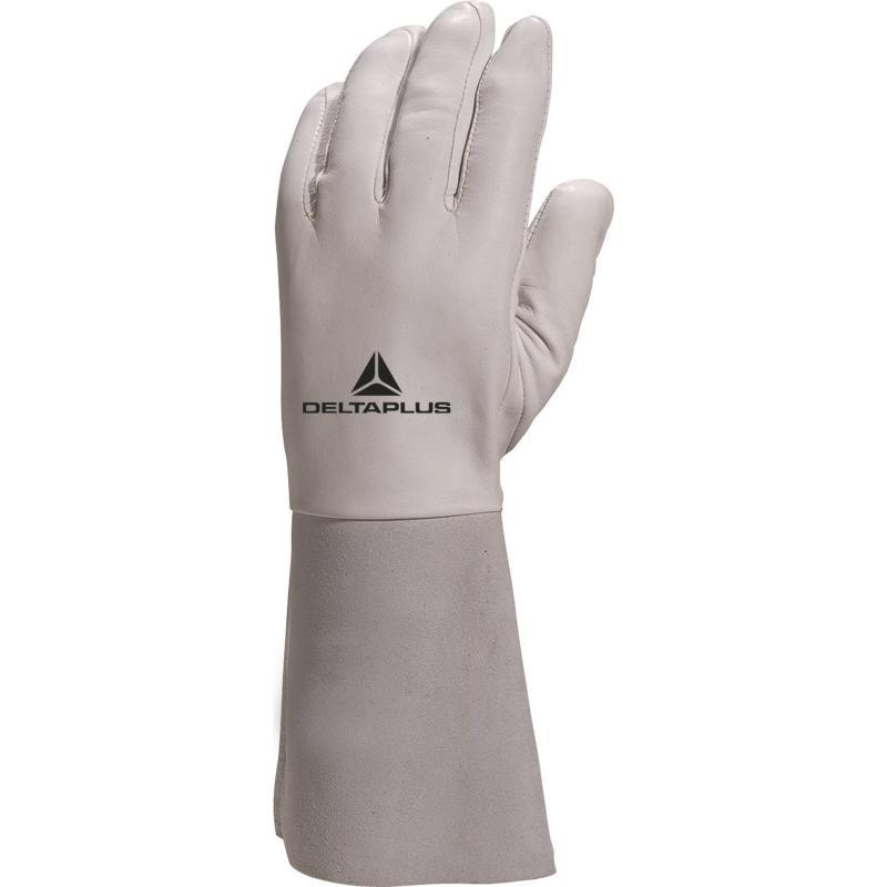 Gant de protection thermique fleur agneau fil kevlar manchette 15cm - gfa115k_0