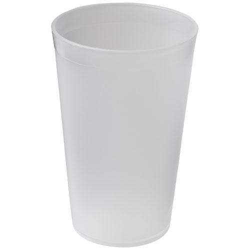Gobelet en plastique Drench - 300 ml - paroi simple - réutilisable - fabriqué au Royaume-Uni_0
