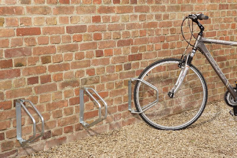 MOTTEZ - Range vélo mural pivotant à 180° - Compatible pneus jusqu'à 50 mm - B049Q_0