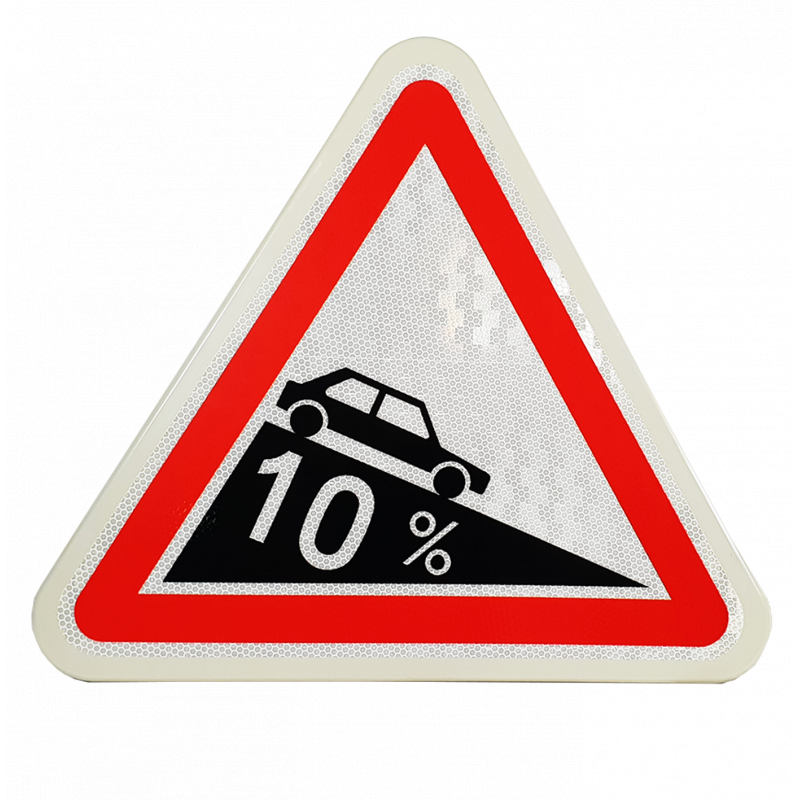 Panneau de danger A16 - Descente dangereuse_0