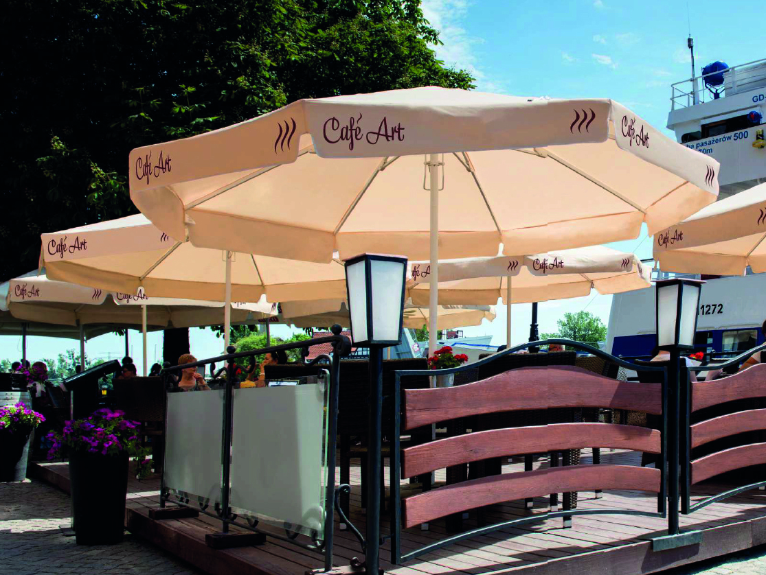 Parasol Easy Up destiné aux restaurateurs, jardins, patios, hôtels, terrasses et brasseries - SERIFRANCE_0