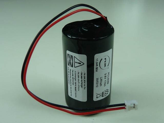 Pile lithium LS33600 D 3.6V 17Ah JST - Application sonde de niveau ultrasons_0