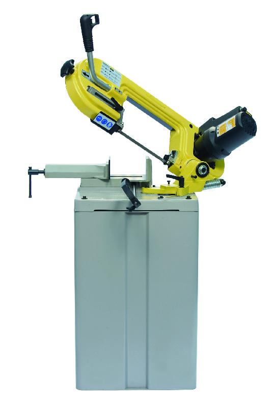 Scie à ruban manuelle - BS 151 GS - moteur puissant, coupes biaises jusqu'à 60°, socle robuste inclus_0