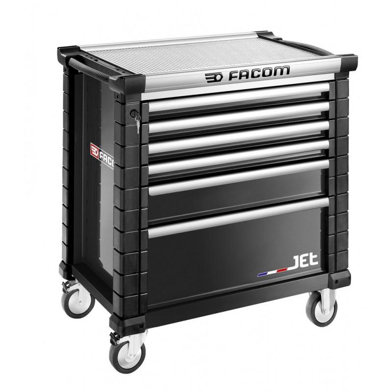Servante d'atelier FACOM JET 6 tiroirs 4 modules par tiroir noire - FACOM FRANCE | JET.6NM4APF_0