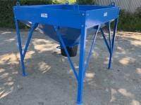 Trémie de stockage à trappe KW190 - 1.9m3 - dimensions 1860x1860_0