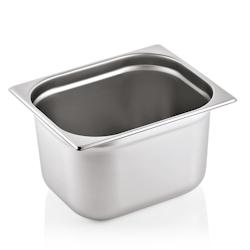 Bac GN 1/2 en Acier Chrome 11,5 L H 200 mm Was Germany - acier 9012 200_0
