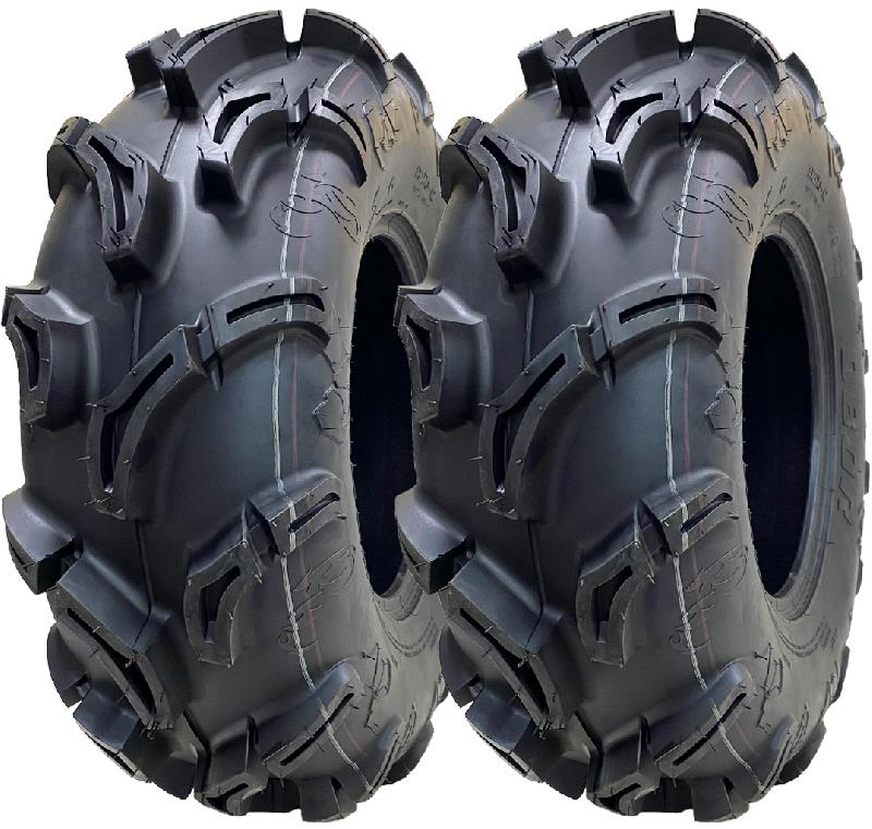 27x9.00-12 (225/80-12) 6ply ATV Tyre WU23 OBOR Scoprio 52J Road Legal (Set of 2)_0