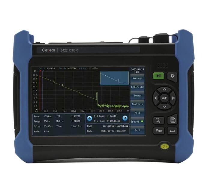 6422 Series - Réflectomètre multifonctionnel OTDR - CEYEAR avec configurations multi-ondes et single-mode_0
