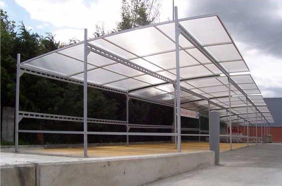 Abri voiture en aluminium