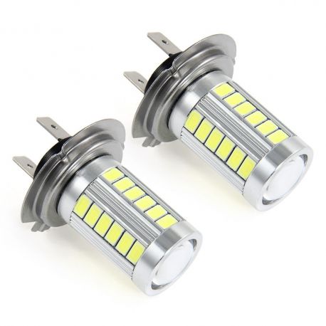 Ampoules H7 LED mini ventilées 75W blanc - Next-Tech®