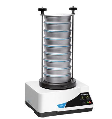 AS200B - Tamiseur de laboratoire standard sans tige ni couvercle - Entraînement électromagnétique et systèmes de fixation économiques_0
