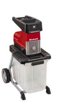 Broyeur électrique de végétaux 2800W - diamètre max. 45 mm - GCRS2845 - Einhell avec bac de ramassage intégré et système de coupe à rotor_0