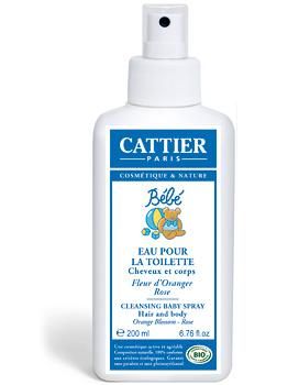 CATTIER - EAU DE TOILETTE BÉBÉ SANS ALCOOL 200ML