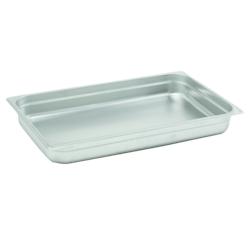 DBMARK - GNP11100 - Bac GN 1/1 en acier inoxydable - 32,5 x 53 cm - Profondeur 10 cm - 13,9 Litres - Vente à l'unité - gris inox GNP11100_0