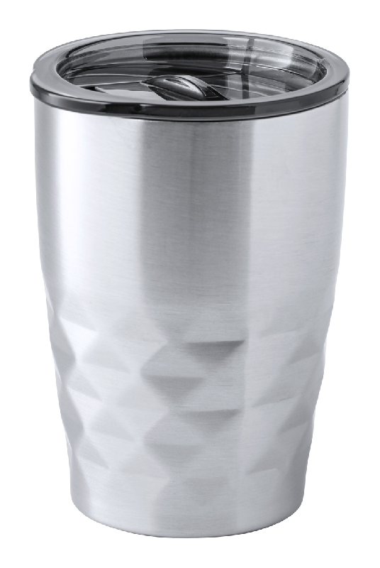 Mug thermos isolant en cuivre - 350 ml - Double paroi inox et cuivre avec couvercle plastique_0