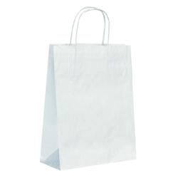 Packnwood FHC - 250Pcs - Sac cabas papier blanc poignées ficelles - 220x100x290mm - blanc papier 210CABF2210_0